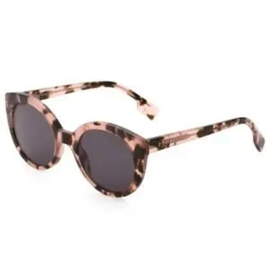 DIFF Emmy Sunglasses Himalayan Tortoise Frames Smoke Grey Lenses Amazon.com: DIFF Becky II Oversized Cat Eye Sunglasses for  main image 3